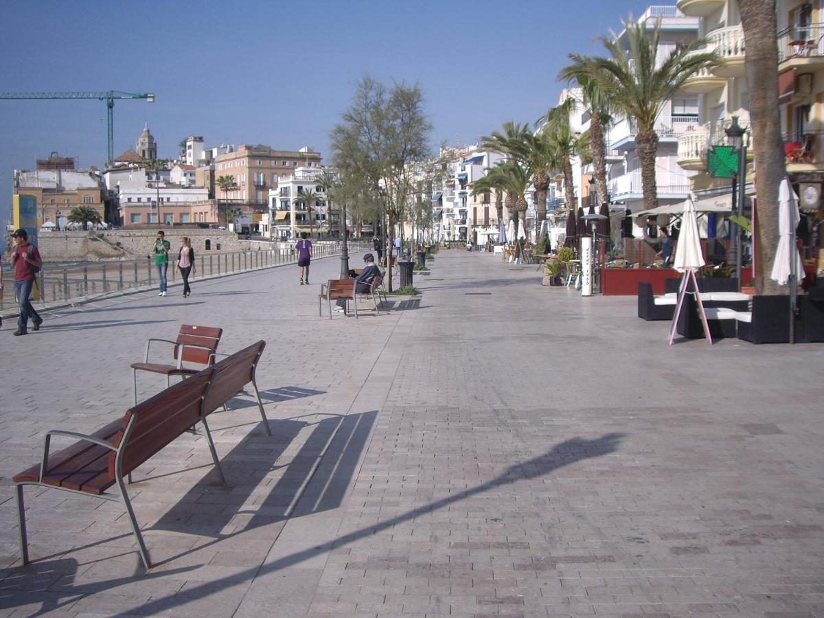 Apartamento Con Oficina Y Vistas Al Mar Sitges Zewnętrze zdjęcie